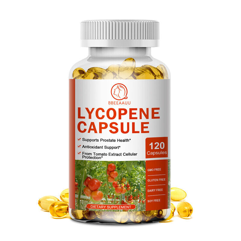 Lycopene Capsules Antioxidant Prostate Support Immune, Heart Health Support