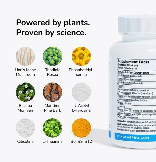 Mind Lab Pro Universal Nootropic Formula – High Quality 60 Capsules