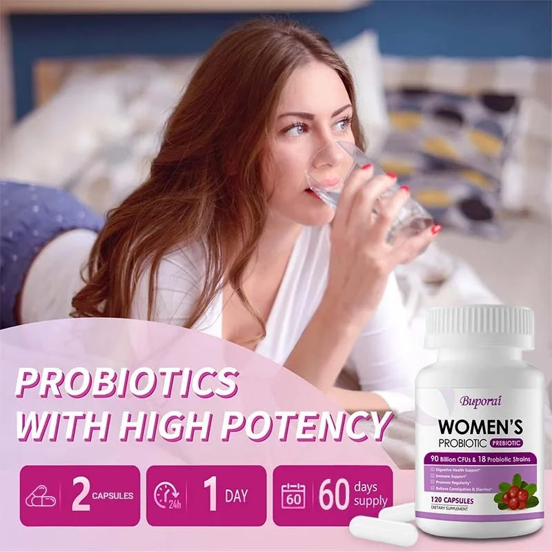 Women’s Probiotic 240pcs,Aids Digestion,Promote Intestinal Health,Provide Energy