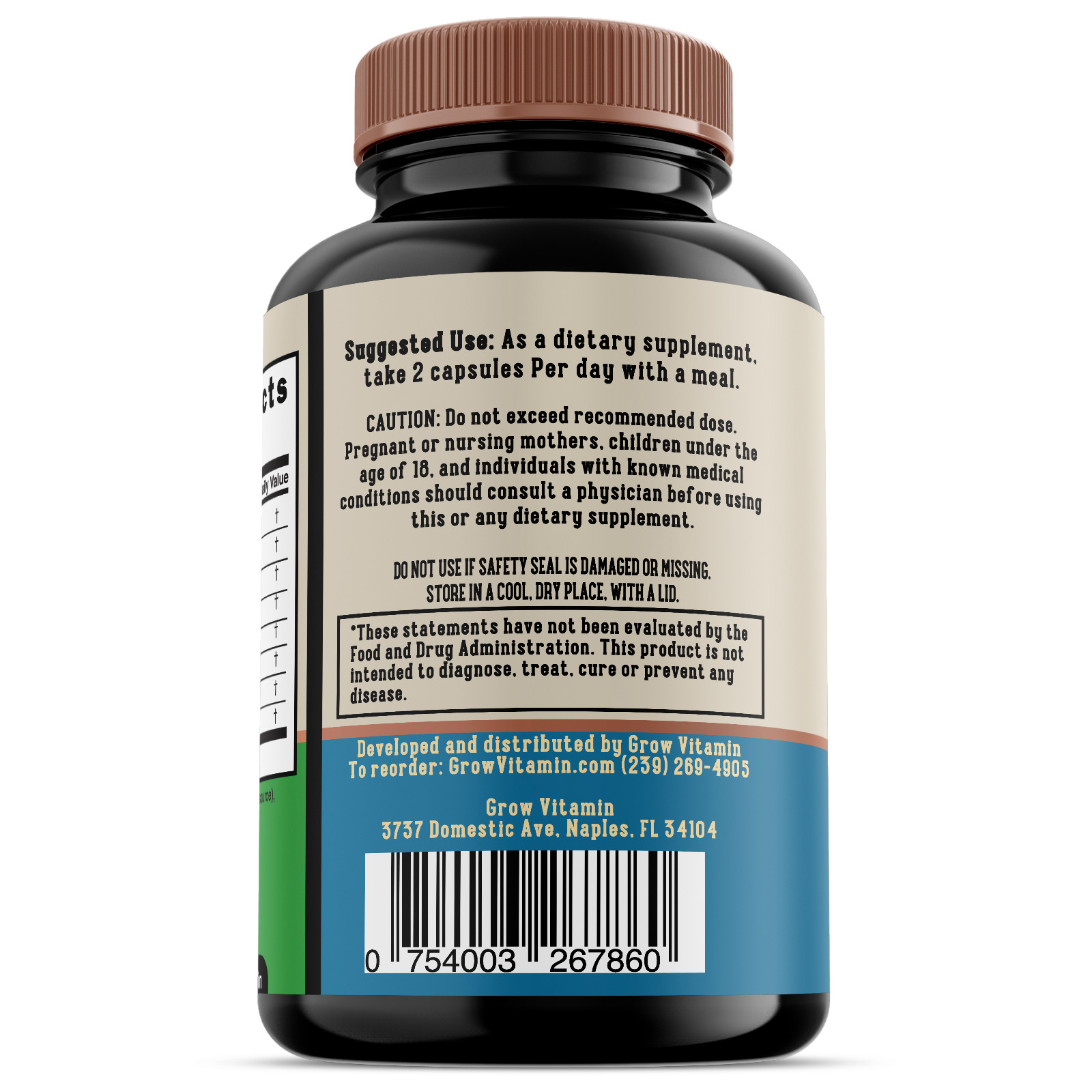 Grow Vitamin Original Gallbladder Formula
