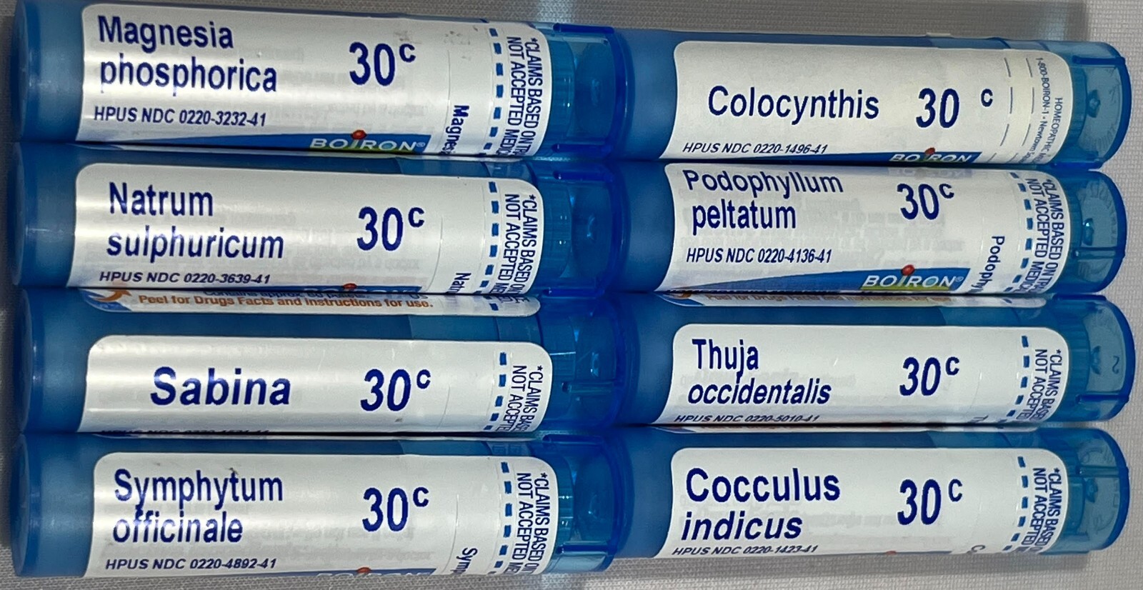 Boiron Homeopathic Medicine 30C, 80 Pellets – CHOOSE ITEM!
