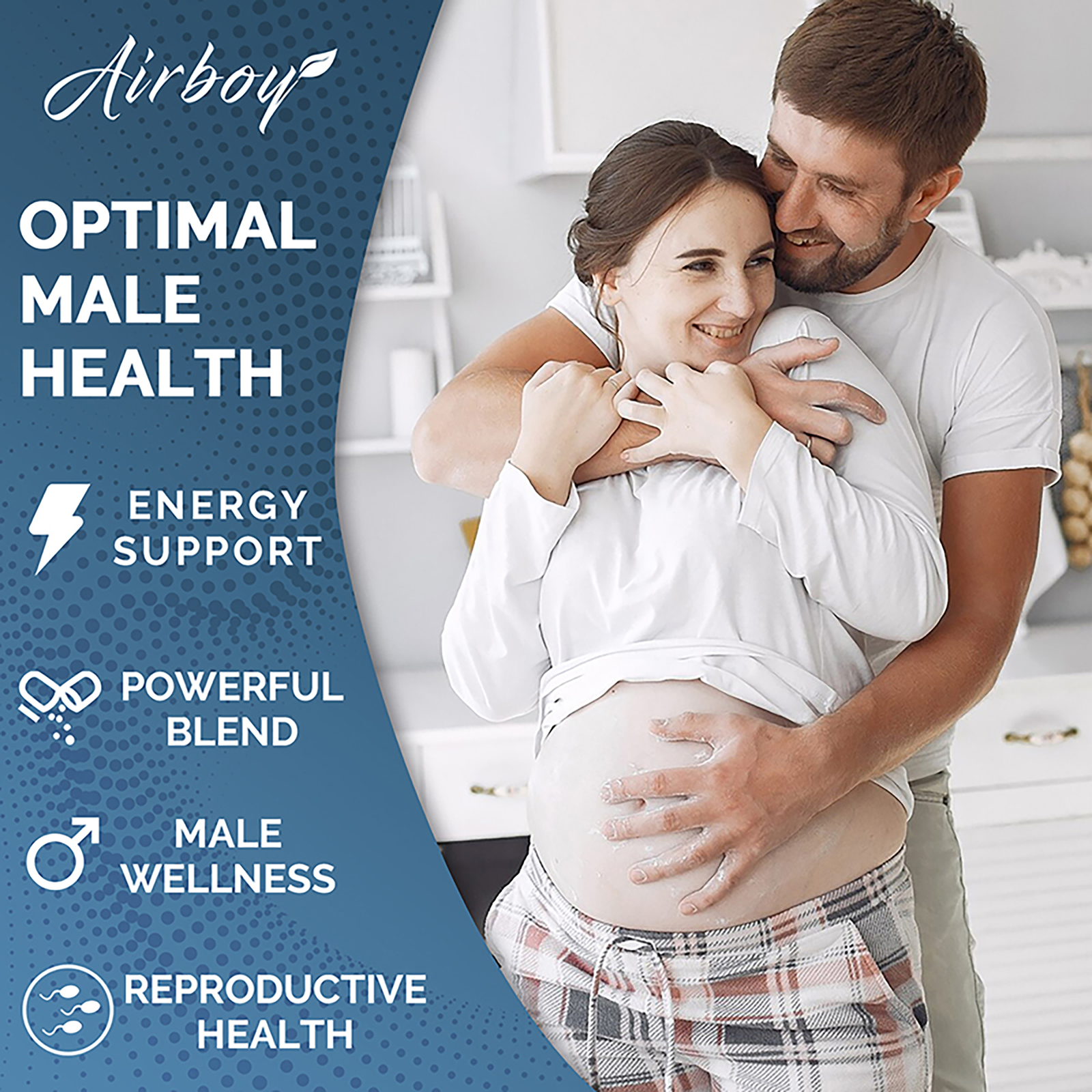 Men’s Fertility Support – Supports Sperm Health & Semen Volume Natural Formula
