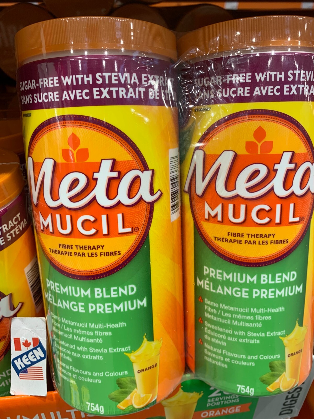 1508 g, 260 Servings, METAMUCIL POWDER SUGAR FREE W/STEVIA, Exp:2026/03