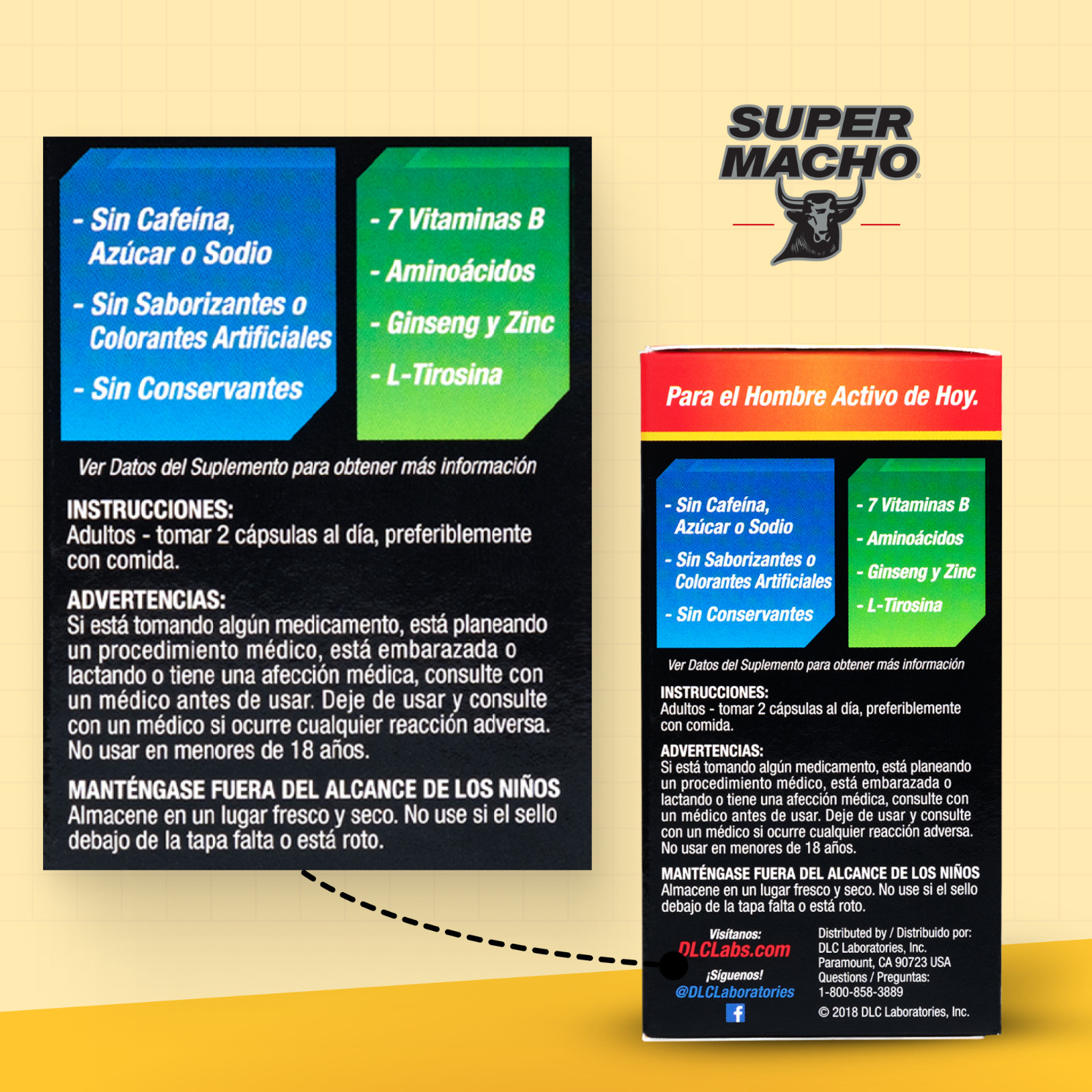 Super Macho with Zinc, Ginseng and High Potency B Vitamins, 50 softgels, 08/2025