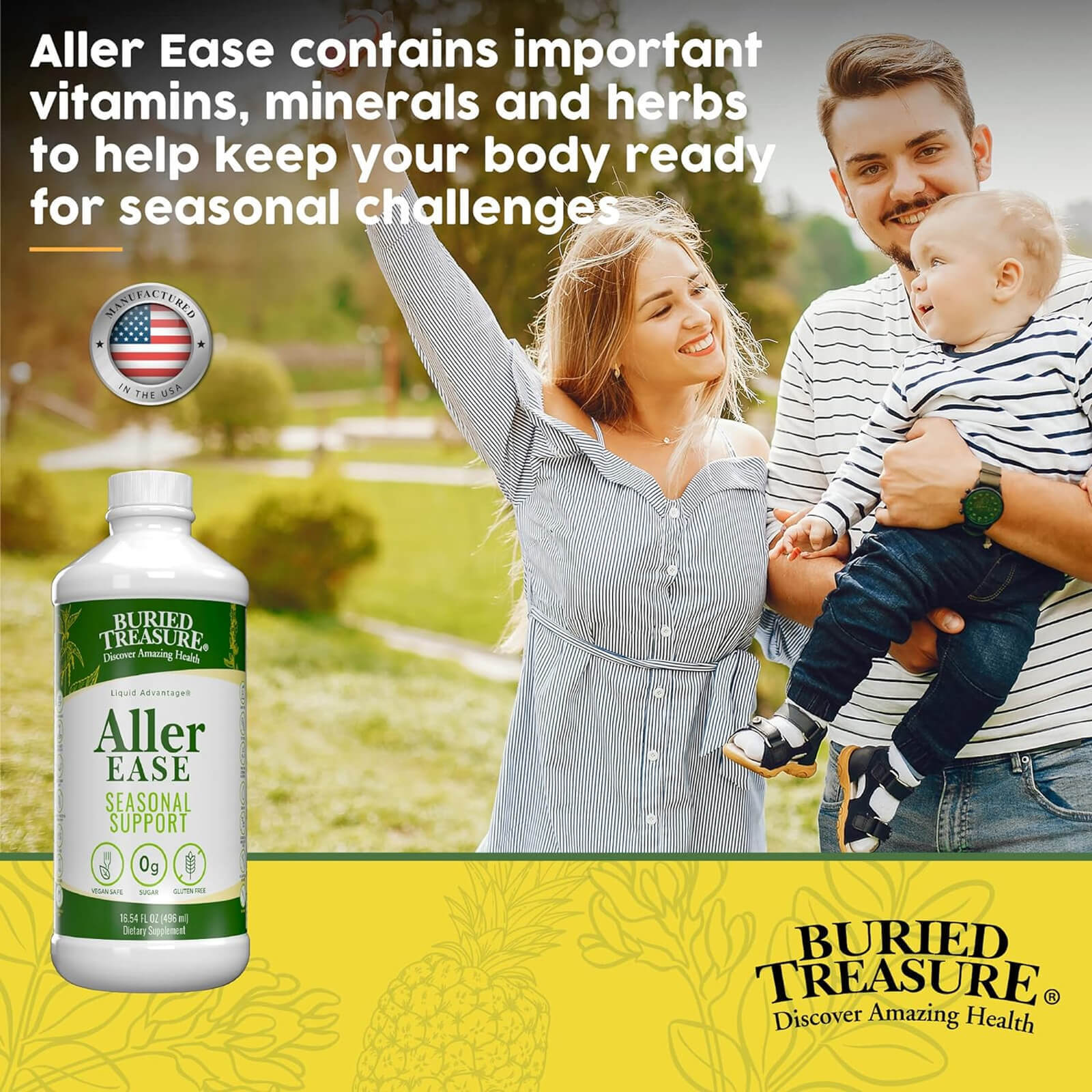 Buried Treasure Liquid Nutrients Aller Ease 16 fl oz