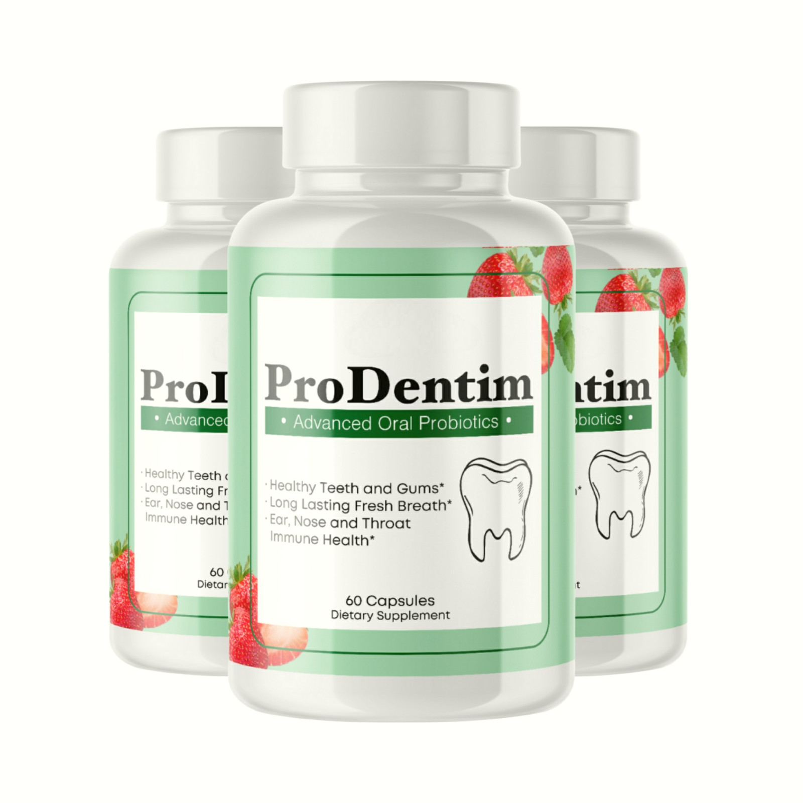 3-Pack Prodentim Designed for Gums and Teeth Health ProDentim Dental Formula 180
