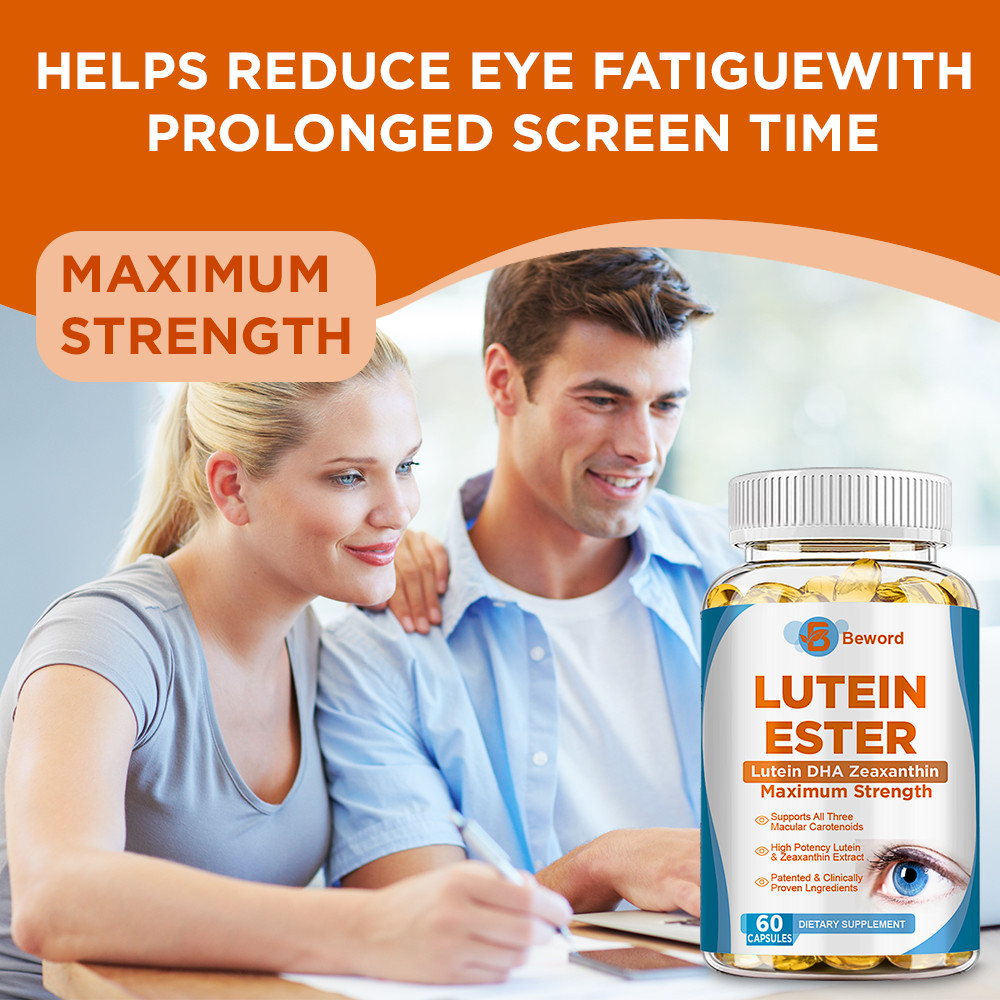 Eye Health Supplement, Lutein and Zeaxanthin, Vision Health, Eye Strain Support