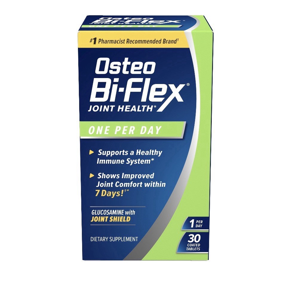 Osteo Bi-Flex 1 Per Day Joint Health Dietary Glucosamine HCI Vitamin D3 30 Count