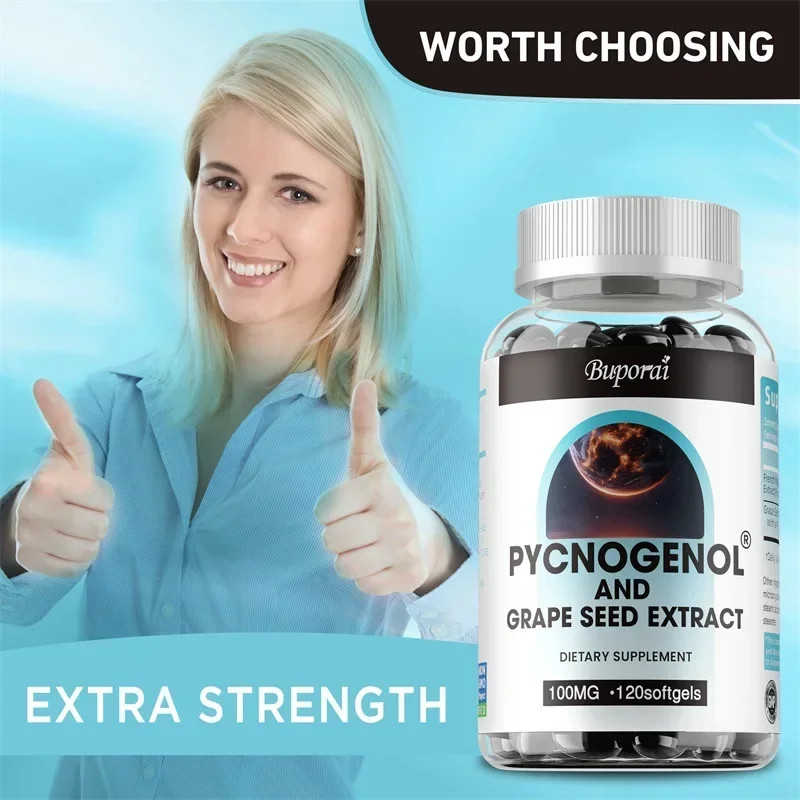 Pycnogenol & Grape Seed Extract 240pcs – Energy, Cellular Health, Anti-Aging