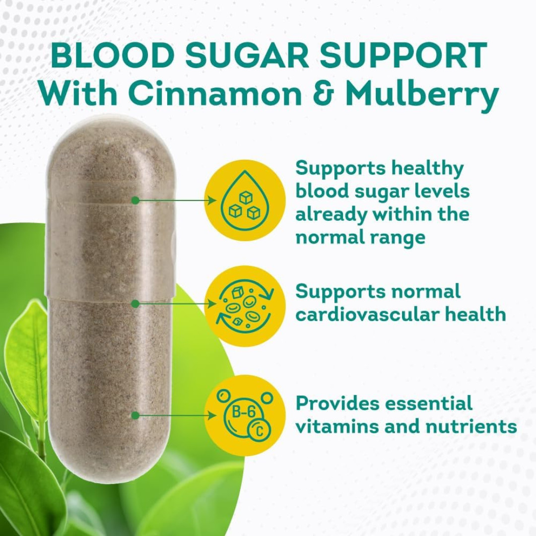 3 bottles Reversirol Blood Sugar Support Supplement 60 Capsules
