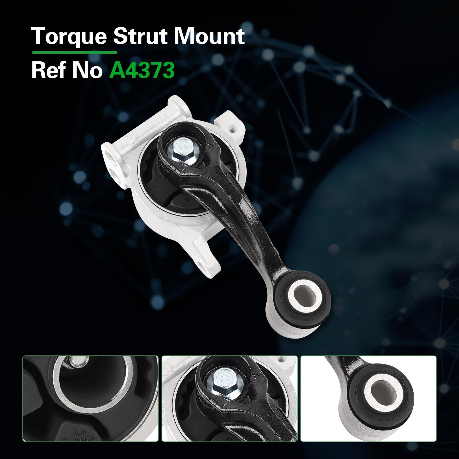 Engine Motor and Transmission Mount Kit Compatible with 2009-2014 Murano 3.5L…