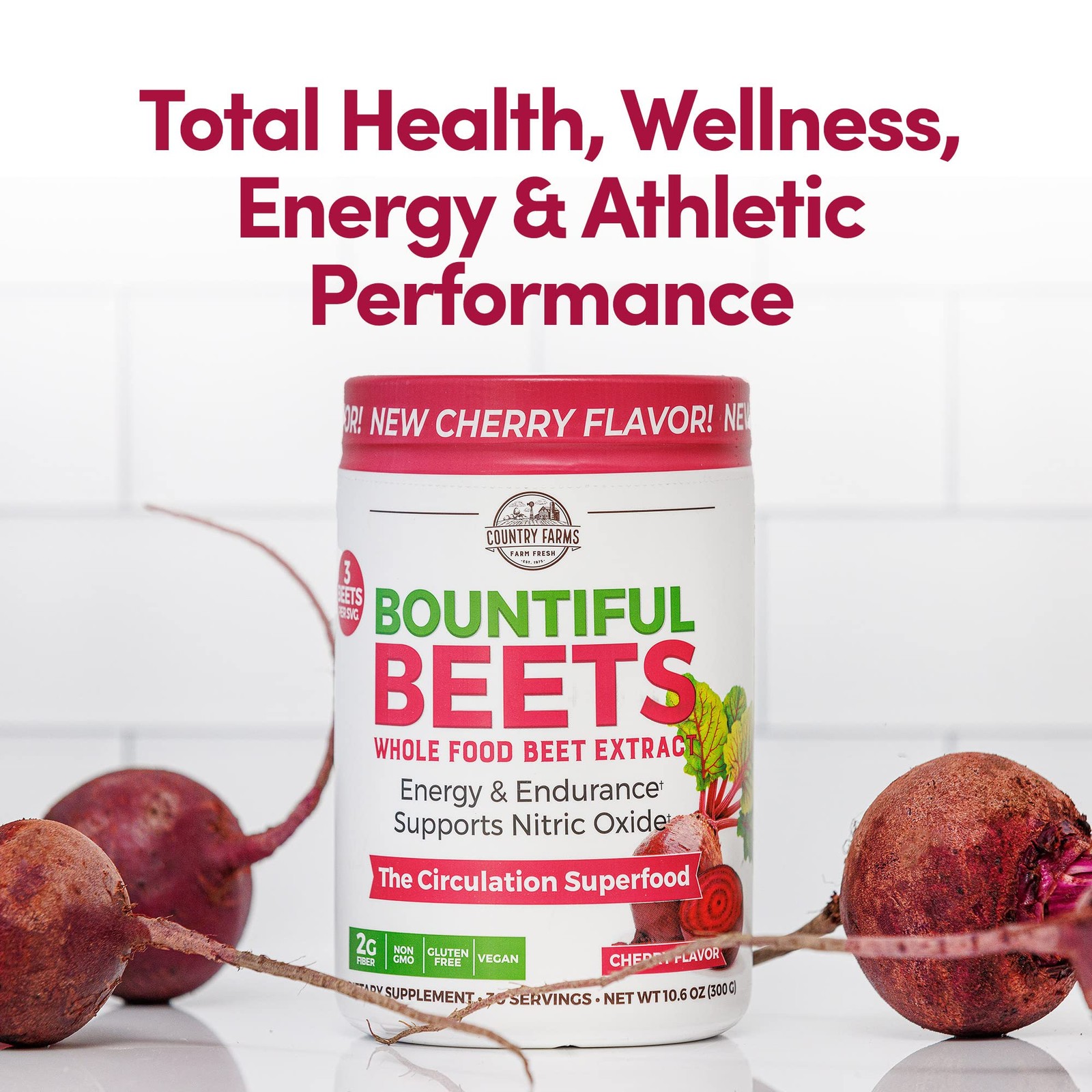 Bountiful Beets, Wholefood Beet Extract Superfood, Helps Support Healthy Circ…