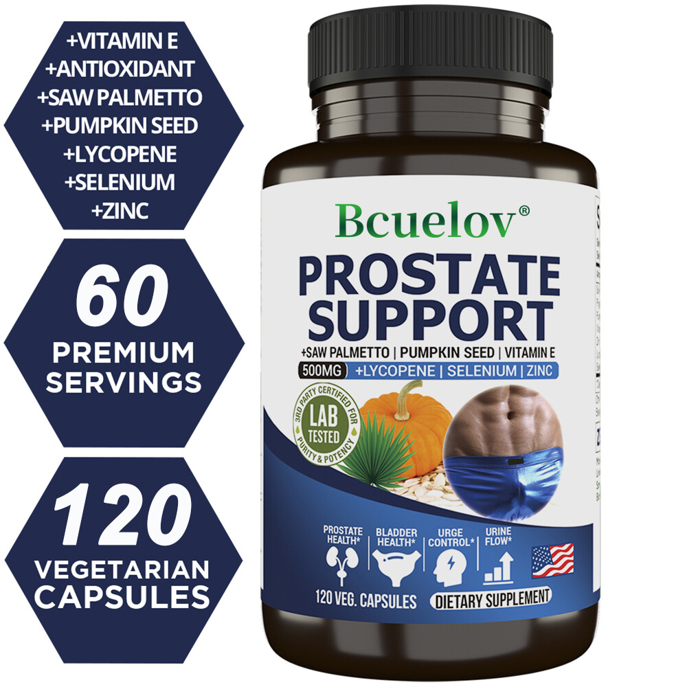Prostate Support Capsules – Increase Urinary Flow,Prostate & Bladder Health