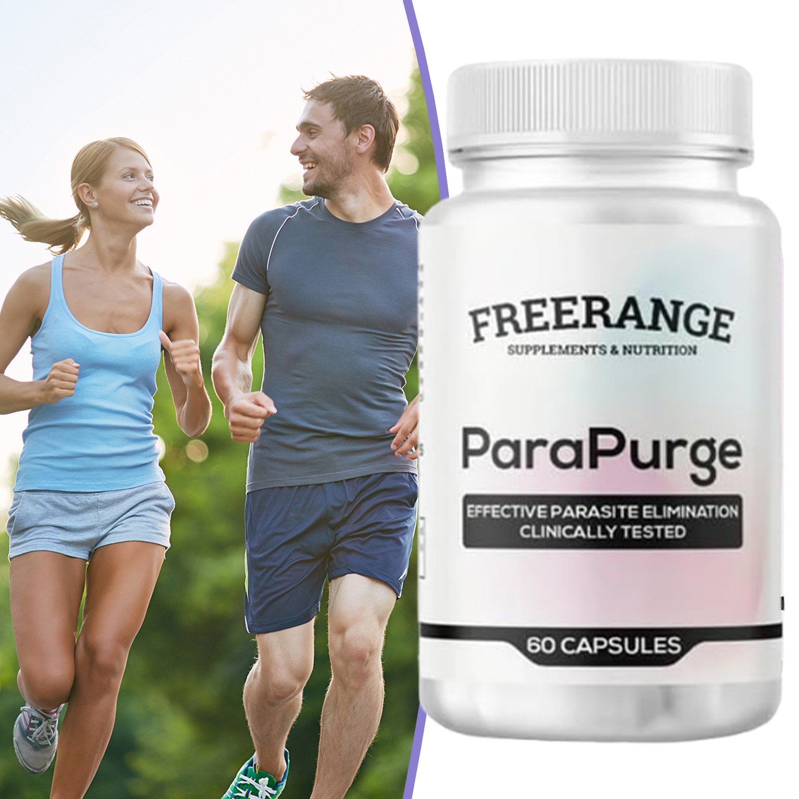 FreeRange ParaPurge Advanced Parasite Cleanser 60 Capsules Para Purge Free Range