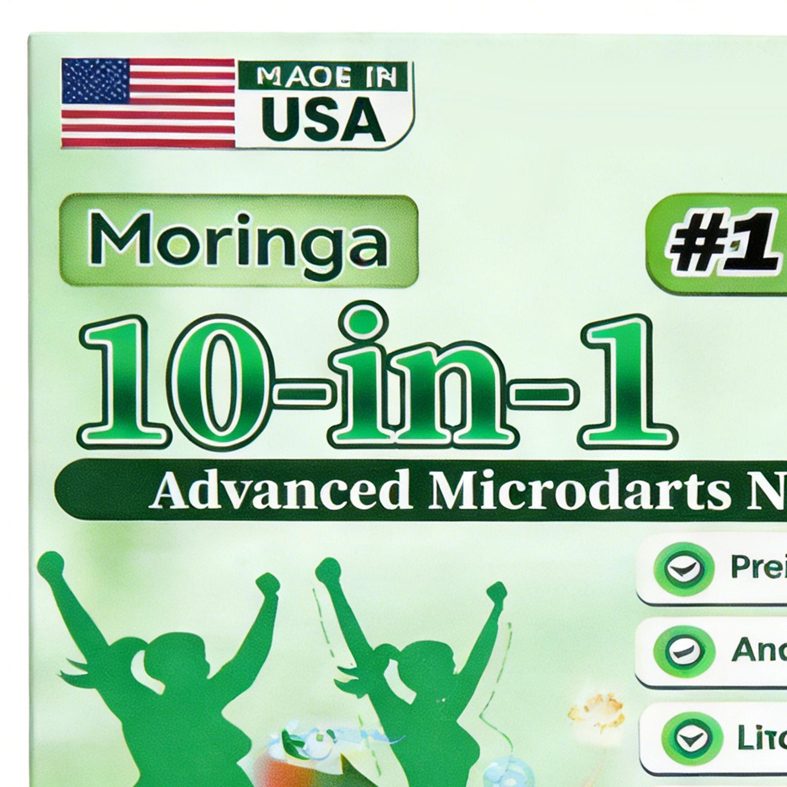 Moringa 10-IN-1 Nano Advanced Microneedle Patch Slimming – 7pcs/box (1-5 BOX)