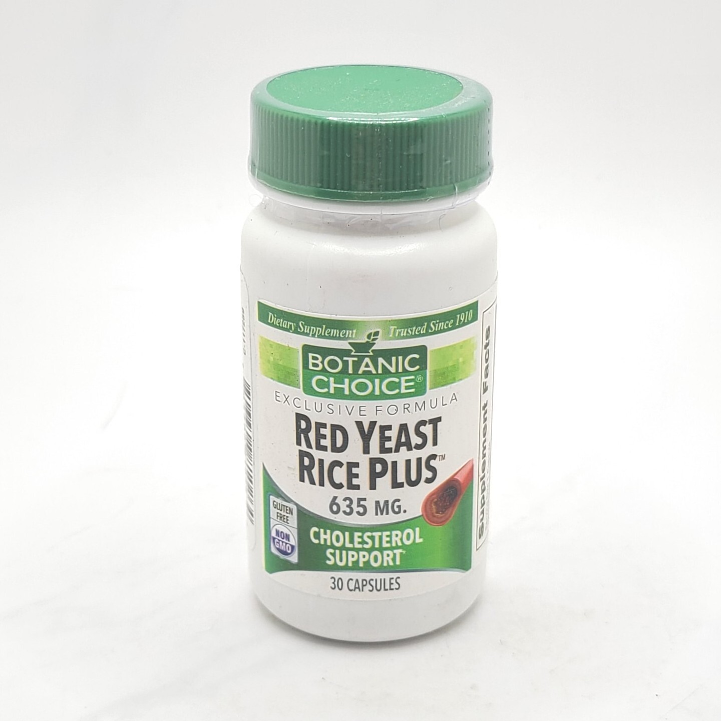 Botanic Choice Red Yeast Rice Plus 635mg Cholesterol Support – 30 Capsules NEW
