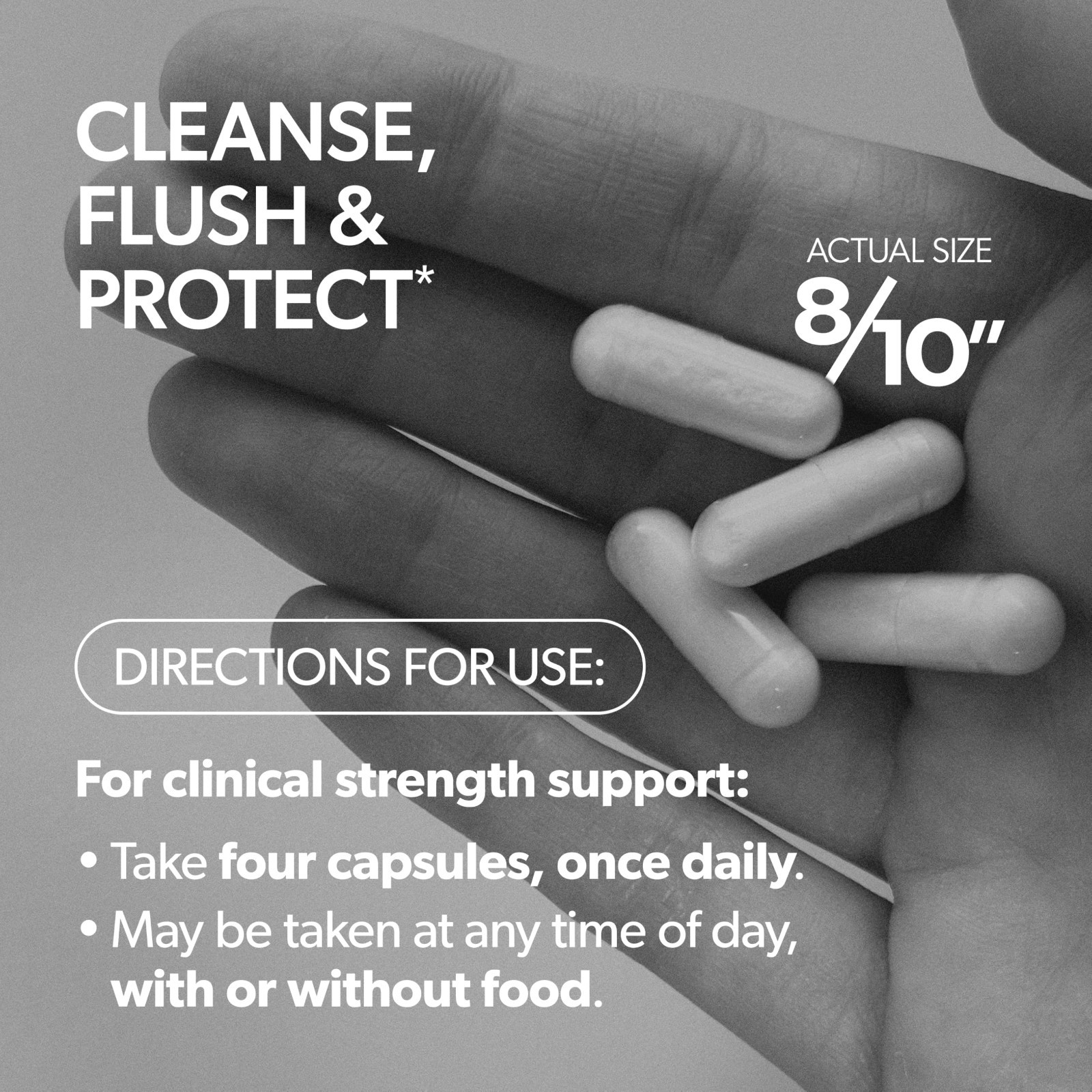 D-Mannose Urinary Tract Health Supplement – Cleanse & Protect, 120 Capsules