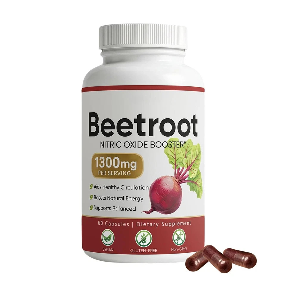 “””Lemeli Beetroot – 1300 mg, Lemeli Beetroot Dietary Vitamin Supplement, 2-Pack