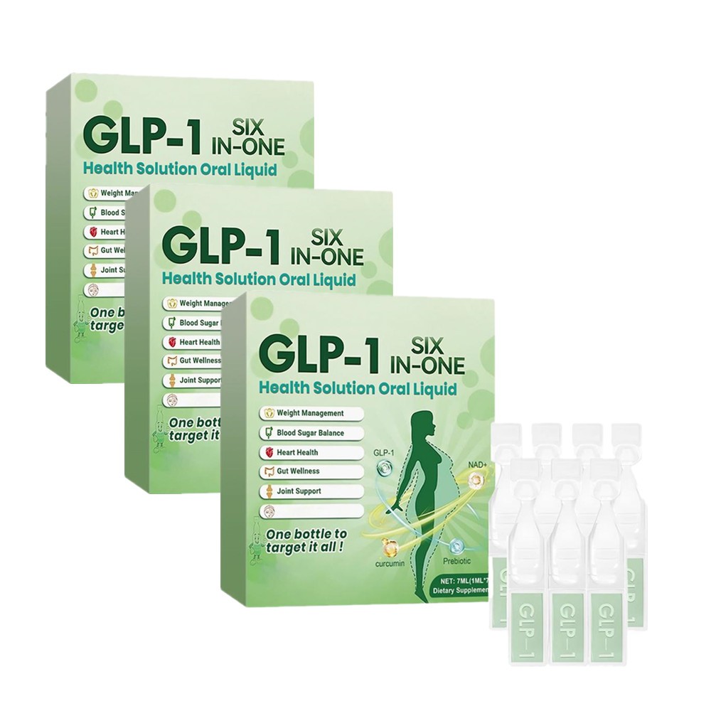 2PCS Six-in-One Health Solution Oral One Liquid, Bottle to Target It All