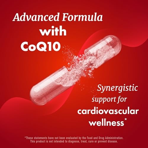 Red Yeast Rice CoQ10 Supplement – Heart Health 120ct