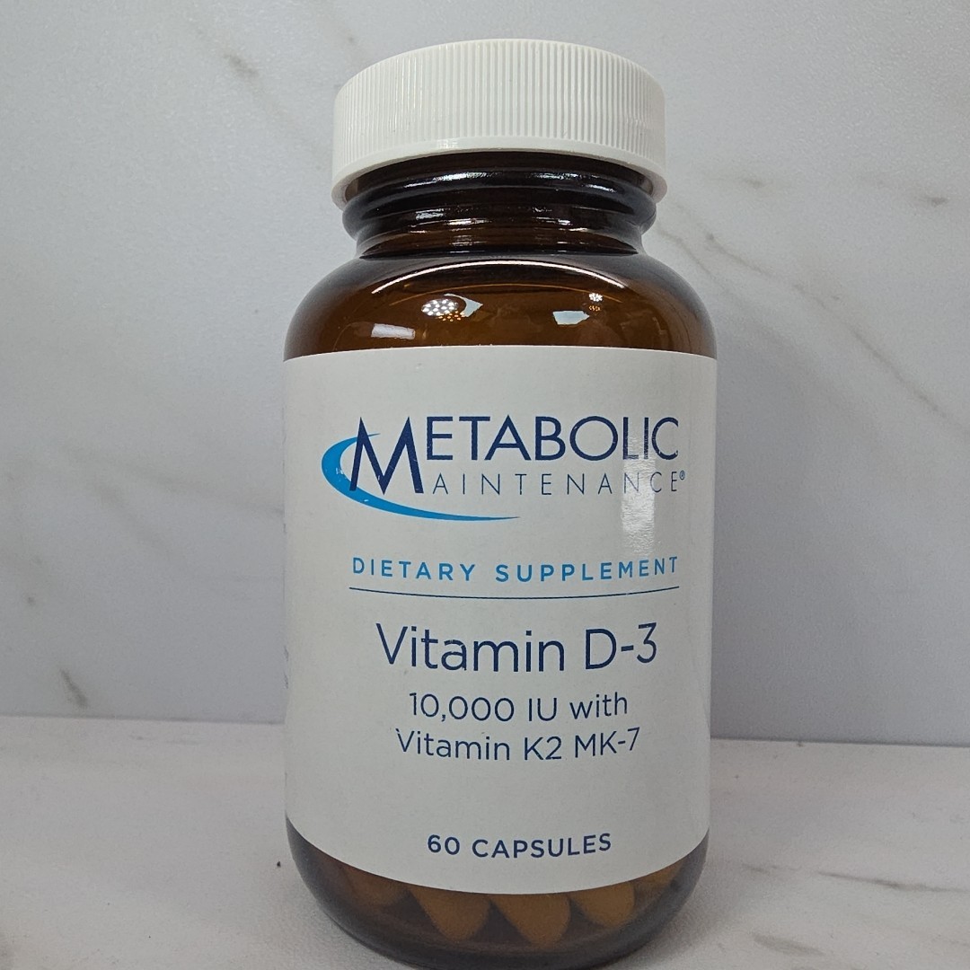 Metabolic Maintenance Vitamin D-3 10000 IU – Superior Absorption D3✨EXP 8/26