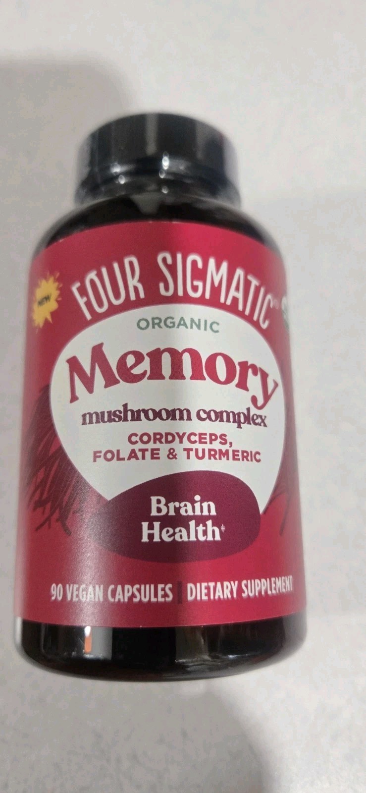 Four Sigmatic Memory Capsules | Reduce Brain Fog and Improve Memory 01/26