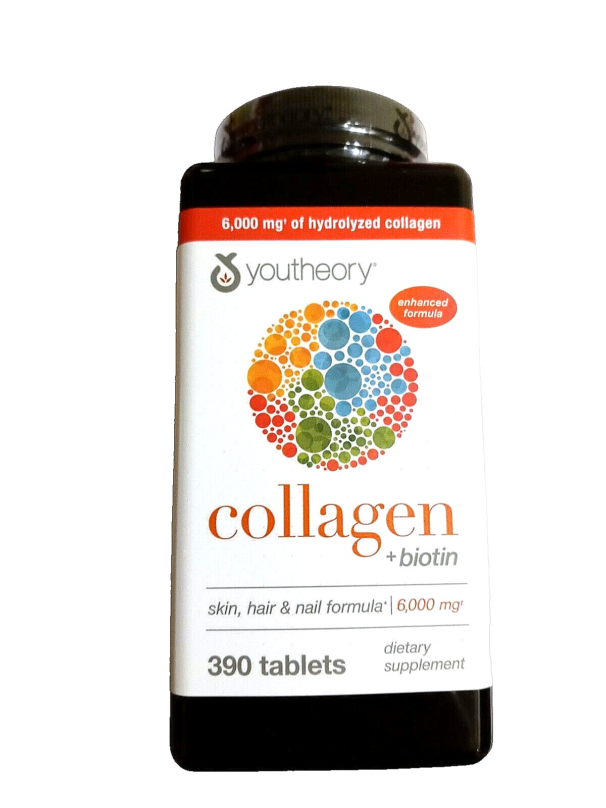 Youtheory Collagen + Biotin (390) tablets Exp 05/2026