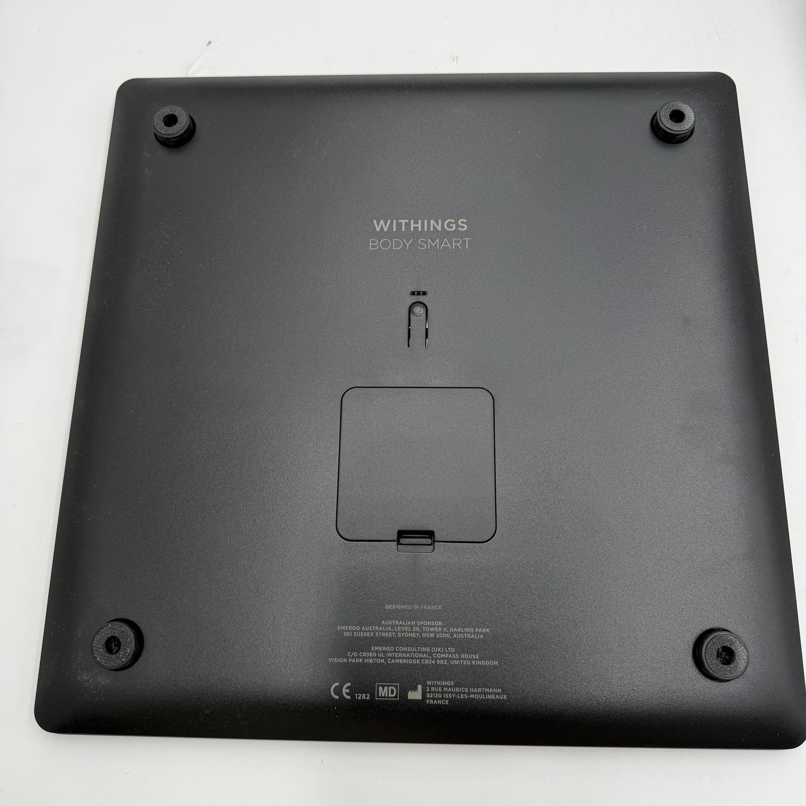 WITHINGS WBS13 Body Smart Accurate Scale for Body Weight and Fat Percentage