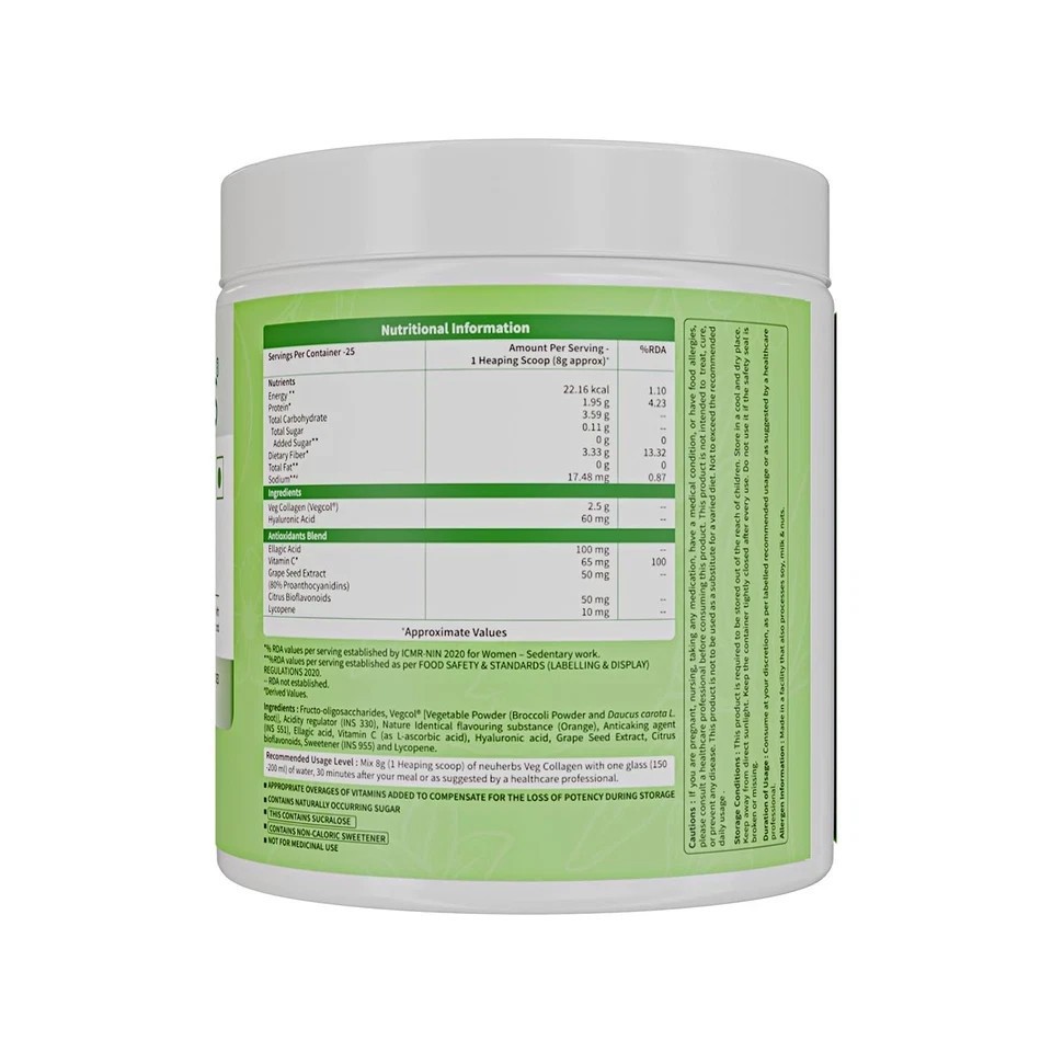 Collagen Supplement Powder With Hyaluronic Acid & Vitamin C For Glowing skin u83