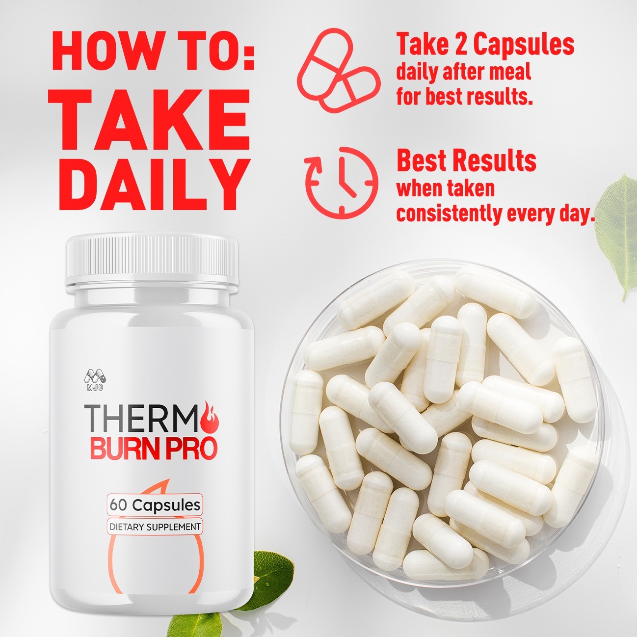 (2 Pack) Thermo Burn Pro Advanced Energy & Fitness Formula ThermoBurnPro 120Caps