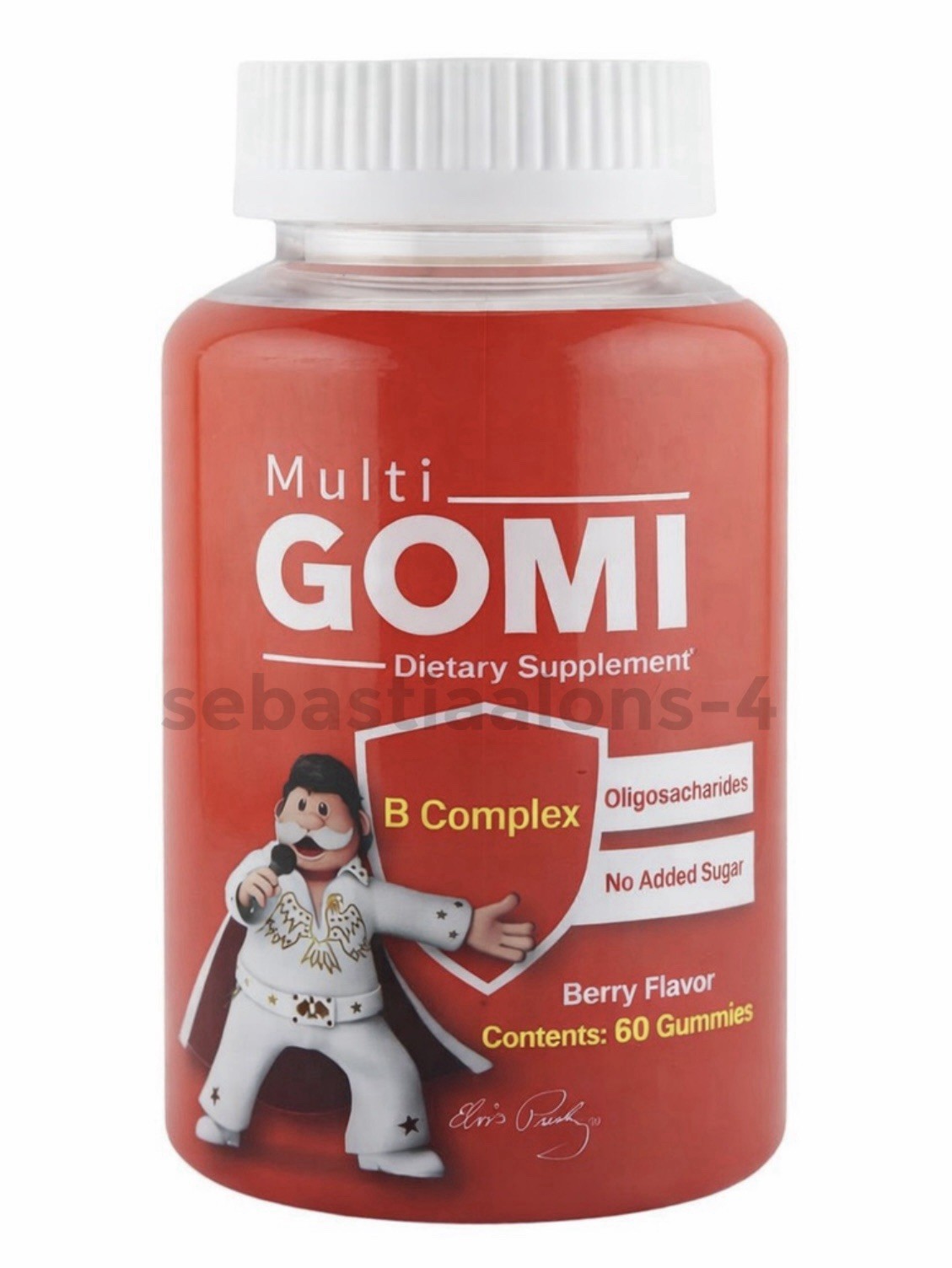Multi Gomi B Complex Vitamin Gummies 60 Ct Berry Farmacias Similares Mexico