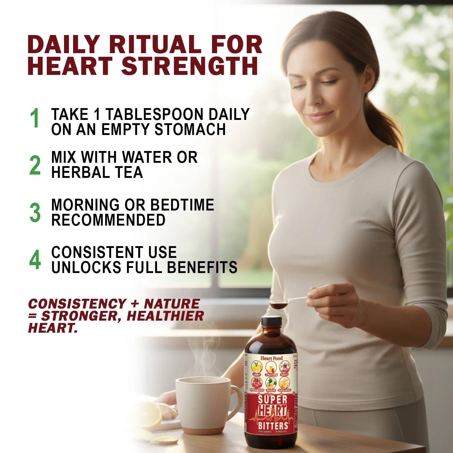 Super Heart Bitter | Cardiovascular Health & Cholesterol Support | Natural Remed