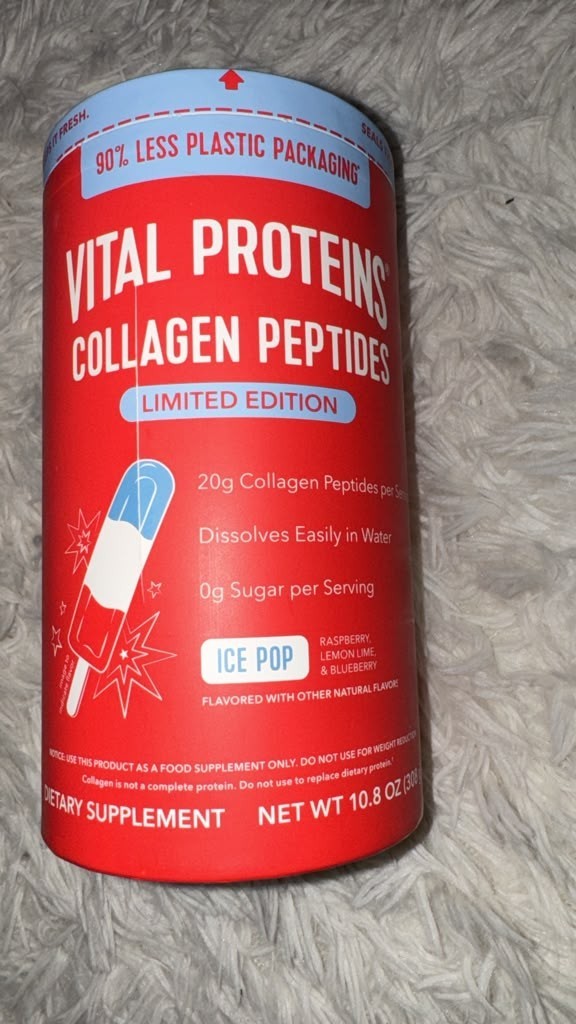Vital Proteins Limited Edition ICE POP Collagen Peptides Powder 10.8 oz (3/2028)