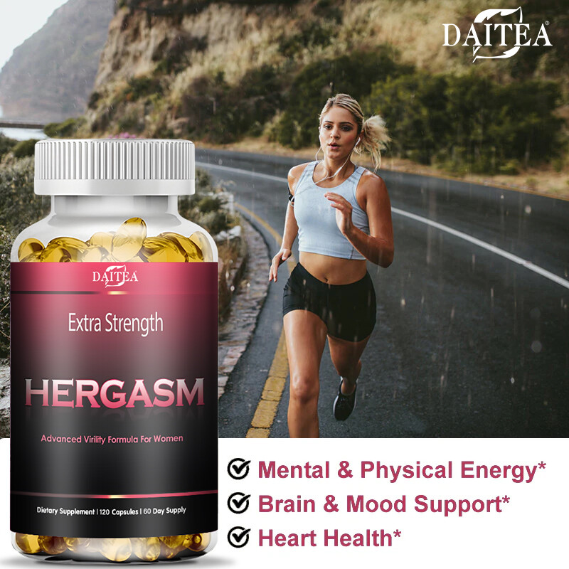 HERGASM Advanced Virility Formula for Women Natural Mood Support BalanceHormones