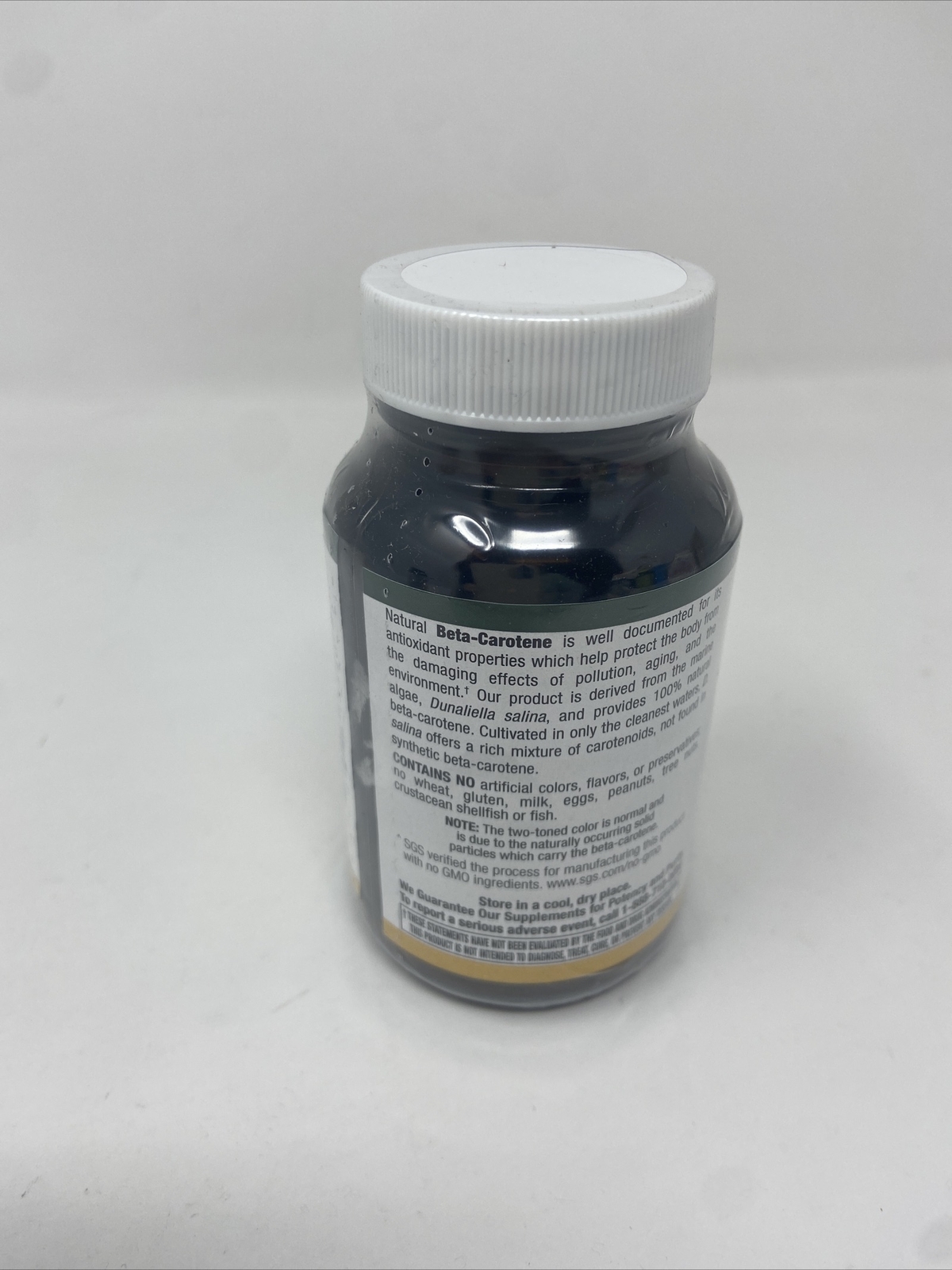 Natural Beta-Carotene 25,000 IU Plus other carotenoids 100 Softgels. New Sealed