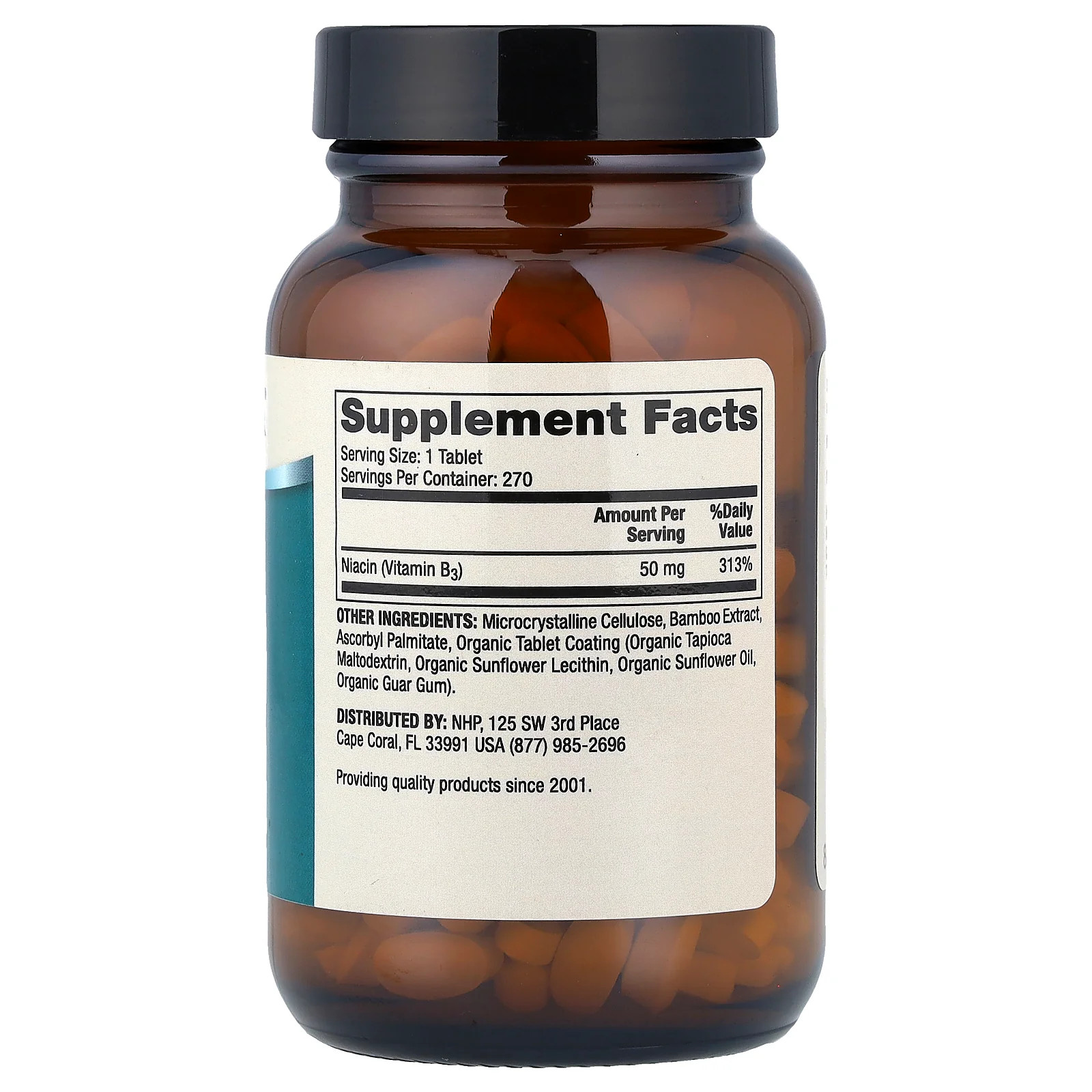 2 X Dr. Mercola, Niacin, Vitamin B3, 50 mg, 270 Tablets