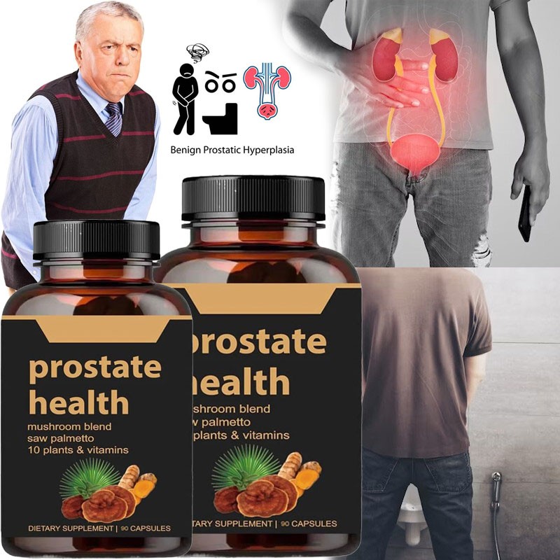 Prostate Health Capsules Support for Men’s Wellness Natural Body-Care 90 Capsule