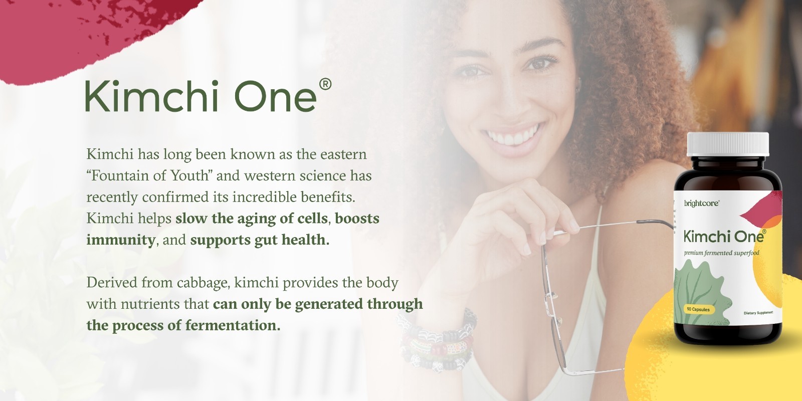 Kimchi One® (Official Listing) – Kimchi Powder Capsules -Brightcore Nutrition®