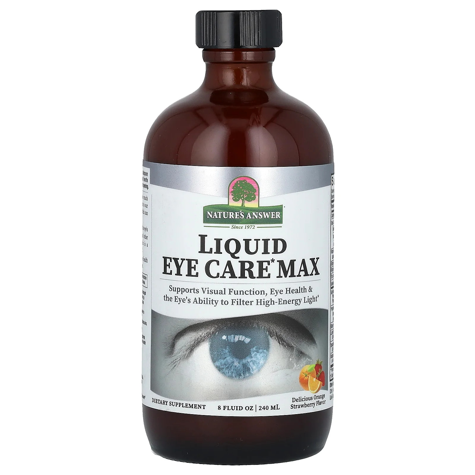 2 X Nature’s Answer, Liquid Eye Care Max, Delicious Orange Strawberry, 8 fl oz