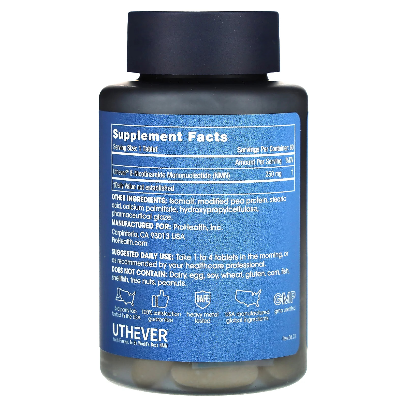 2 X ProHealth Longevity, NMN Pro 250 , 250 mg , 60 Tablets