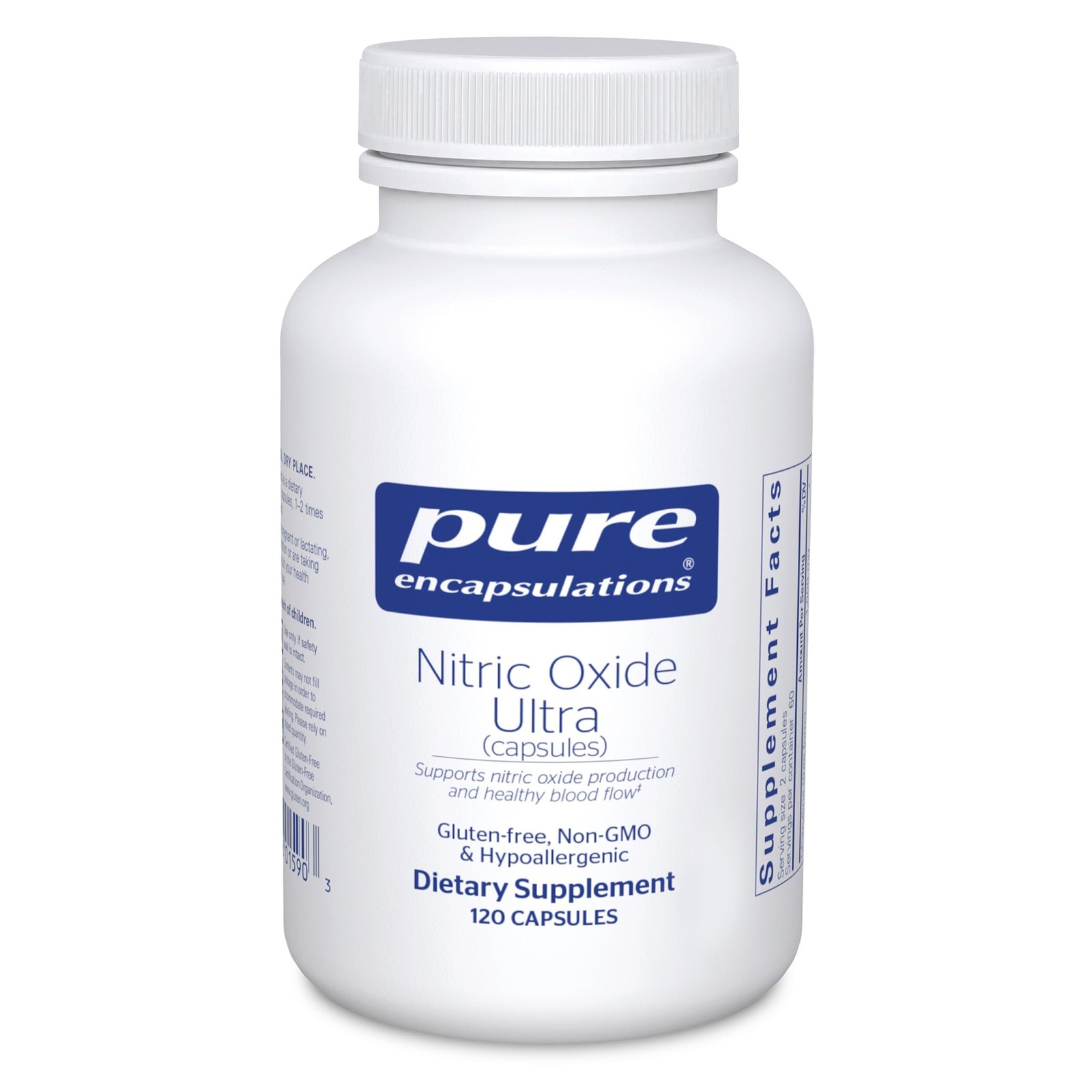 Pure Encapsulations Nitric Oxide Ultra (Capsules) – 120 Count (Pack of 1)