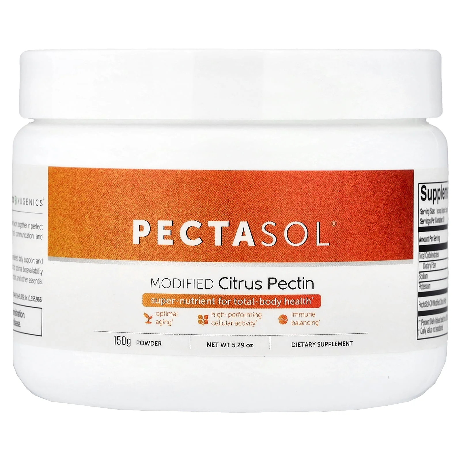 2 X Econugenics, PectaSol� Modified Citrus Pectin Powder, 5.29 oz (150 g)