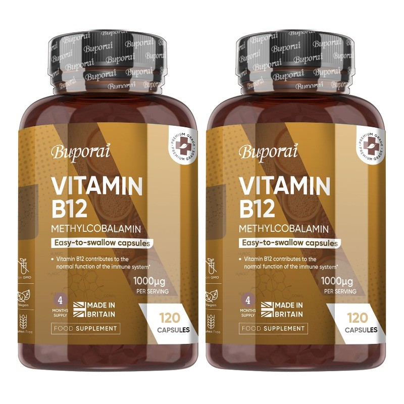 Vitamin B12 240pcs, Metabolism, Improves Mental Clarity, Boosts Cellular Energy