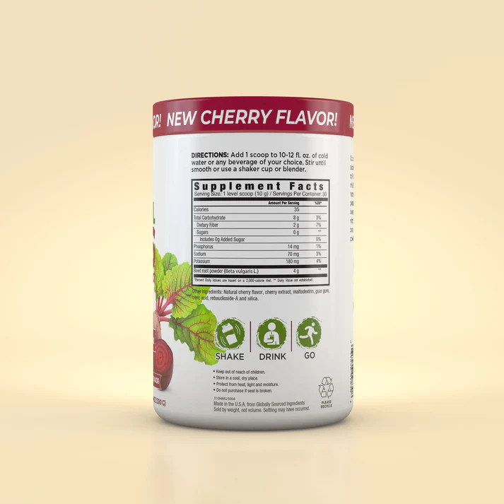 Country Farms Bountiful Beets Circulation Superfood Cherry Flavor 10.6 oz 3-Pack