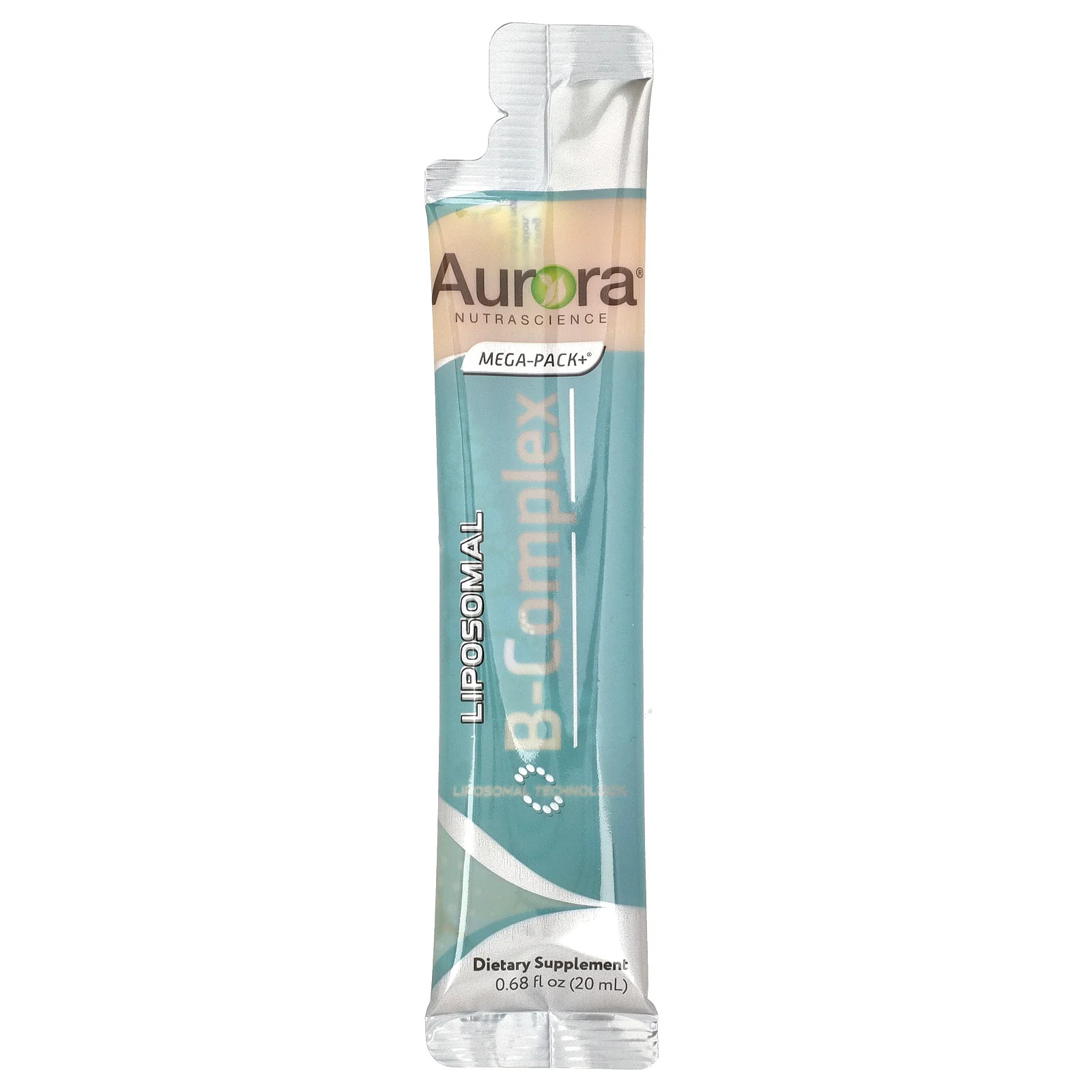 2 X Aurora Nutrascience, Liposomal B-Complex, 32 Packets, 0.68 fl oz ( 20 ml) E