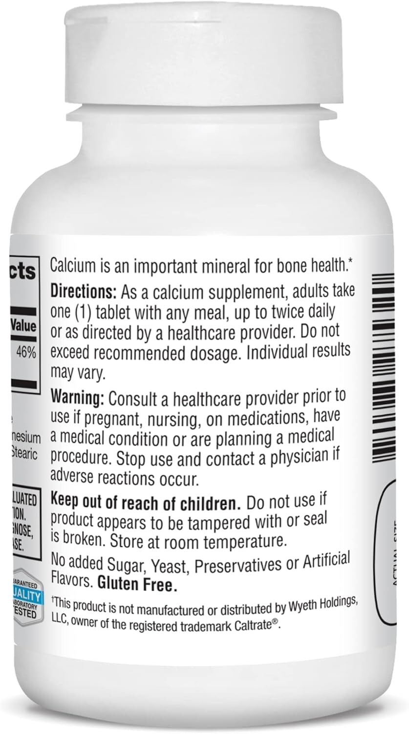 21st Century Calcium Supplement, 600 mg, 75 Count