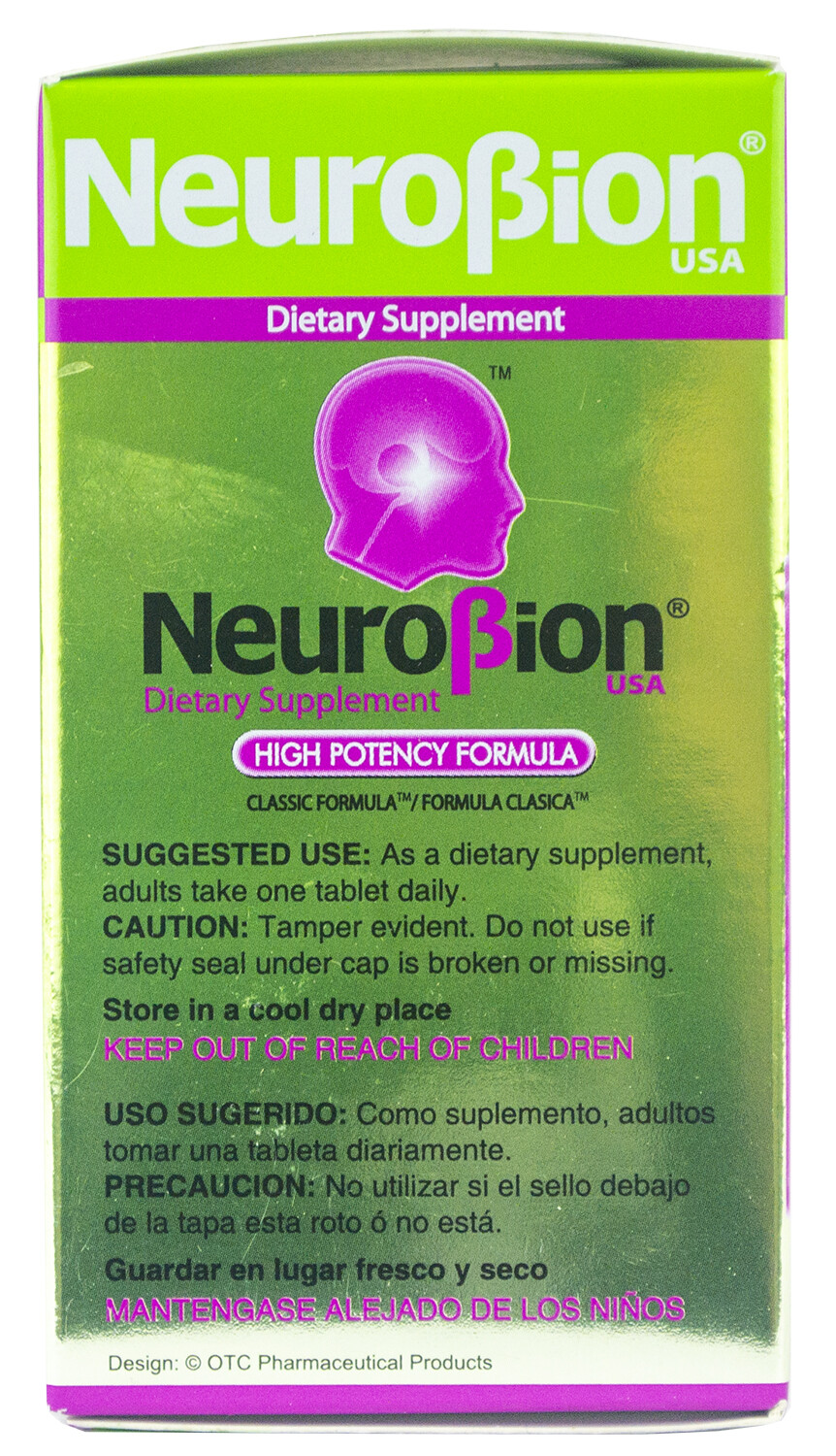 NEUROBION CLASSIC HIGH POTENCY FORMULA, 50 TABLETS 12/2024