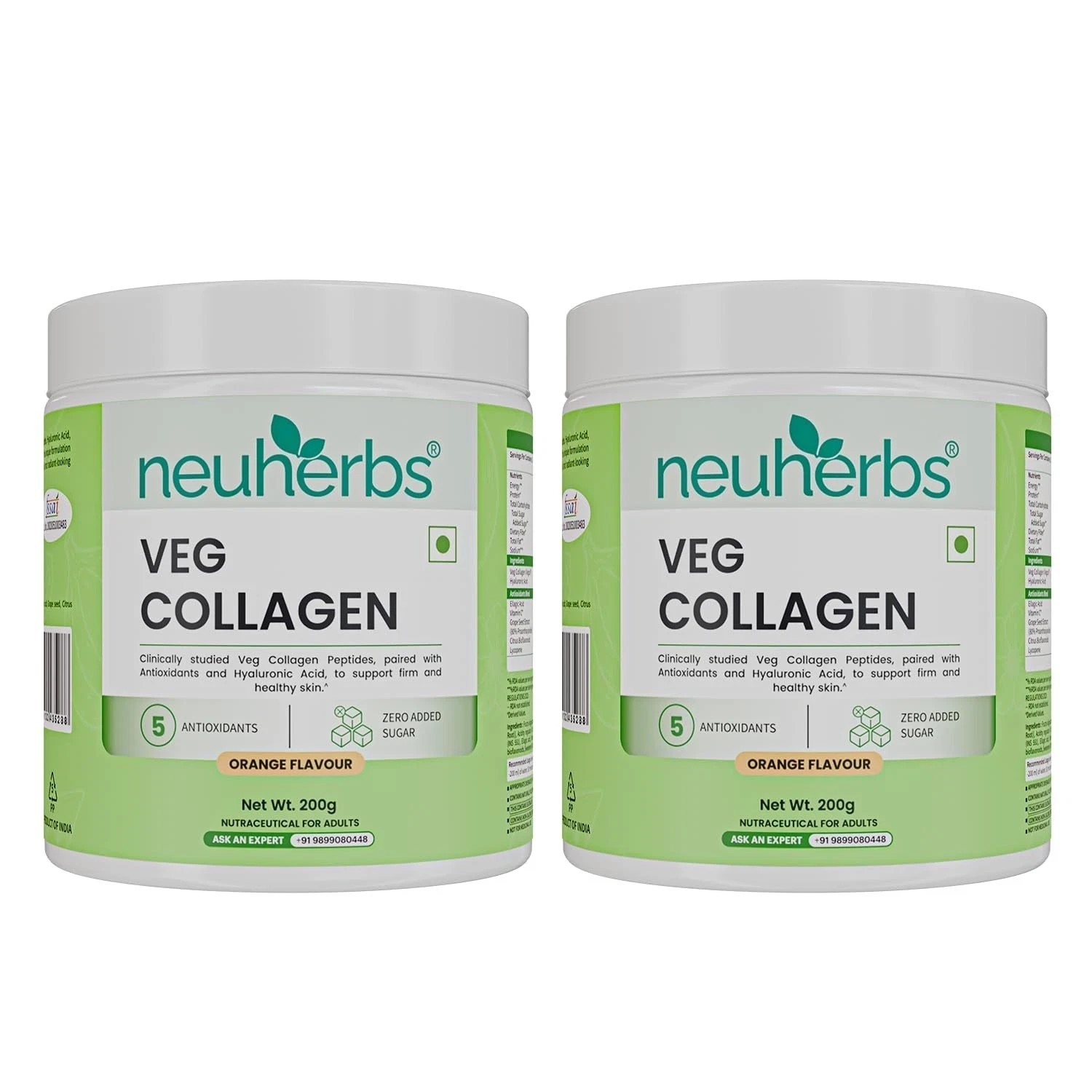 Collagen Supplement Powder With Hyaluronic Acid & Vitamin C For Glowing skin u83