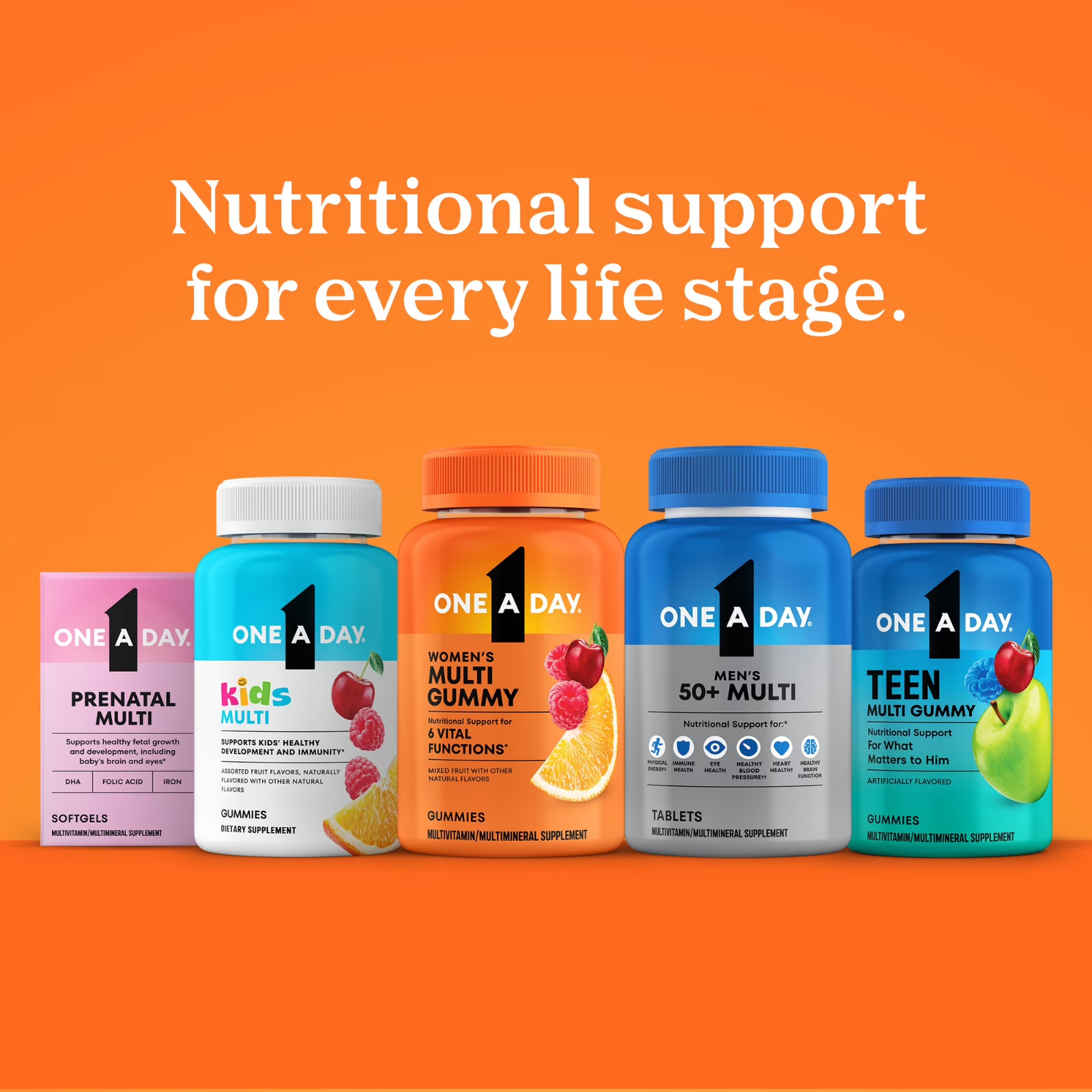 One A Day Women’s 50+ Advanced Multivitamin Gummies 130 Ct 💊✨