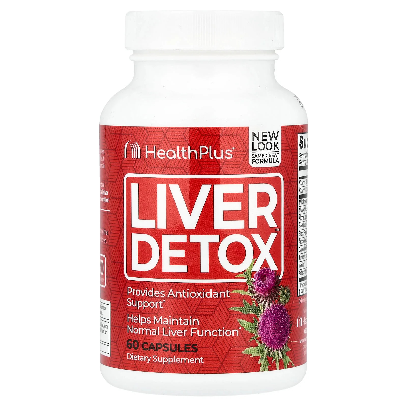 2 X Health Plus, Liver Detox�, 60 Capsules